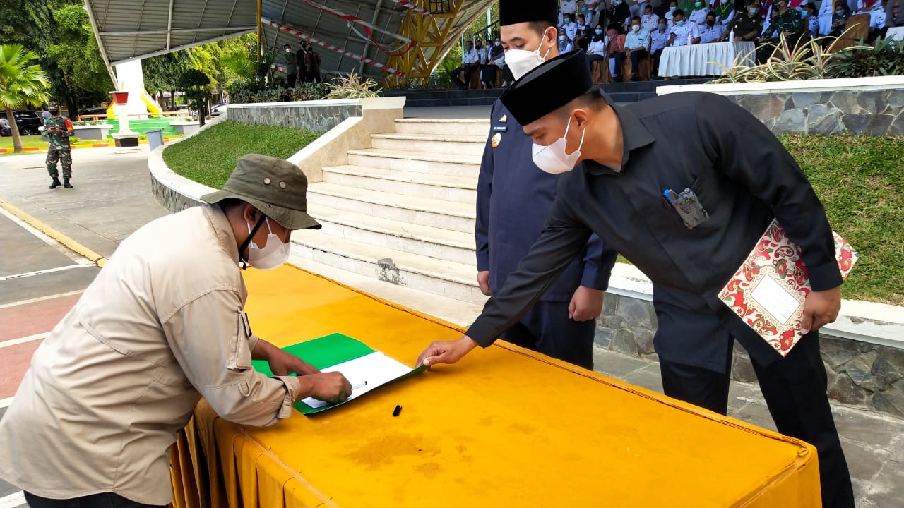Penandatanganan ikrar Pangkep Sijagai