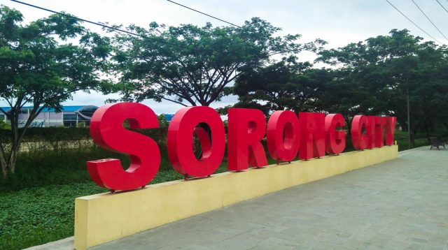 Ikon Kota Sorong Papua. (Ist)