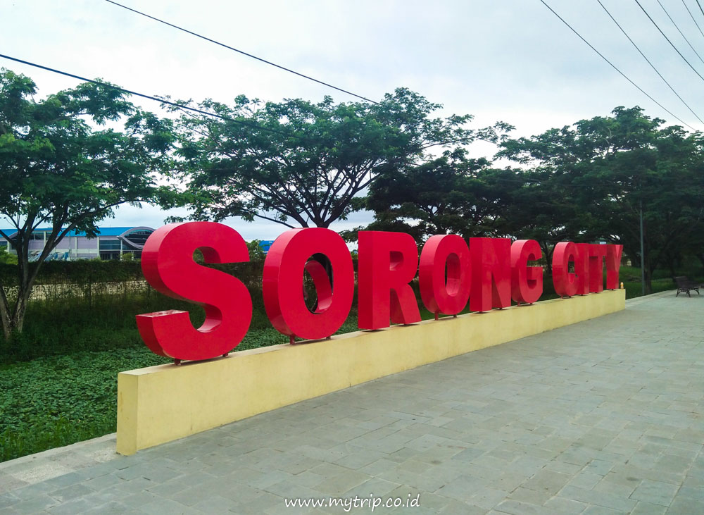 Ikon Kota Sorong Papua. (Ist)